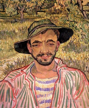  Vincent Pintura Art%C3%ADstica - Retrato de un joven campesino Vincent van Gogh